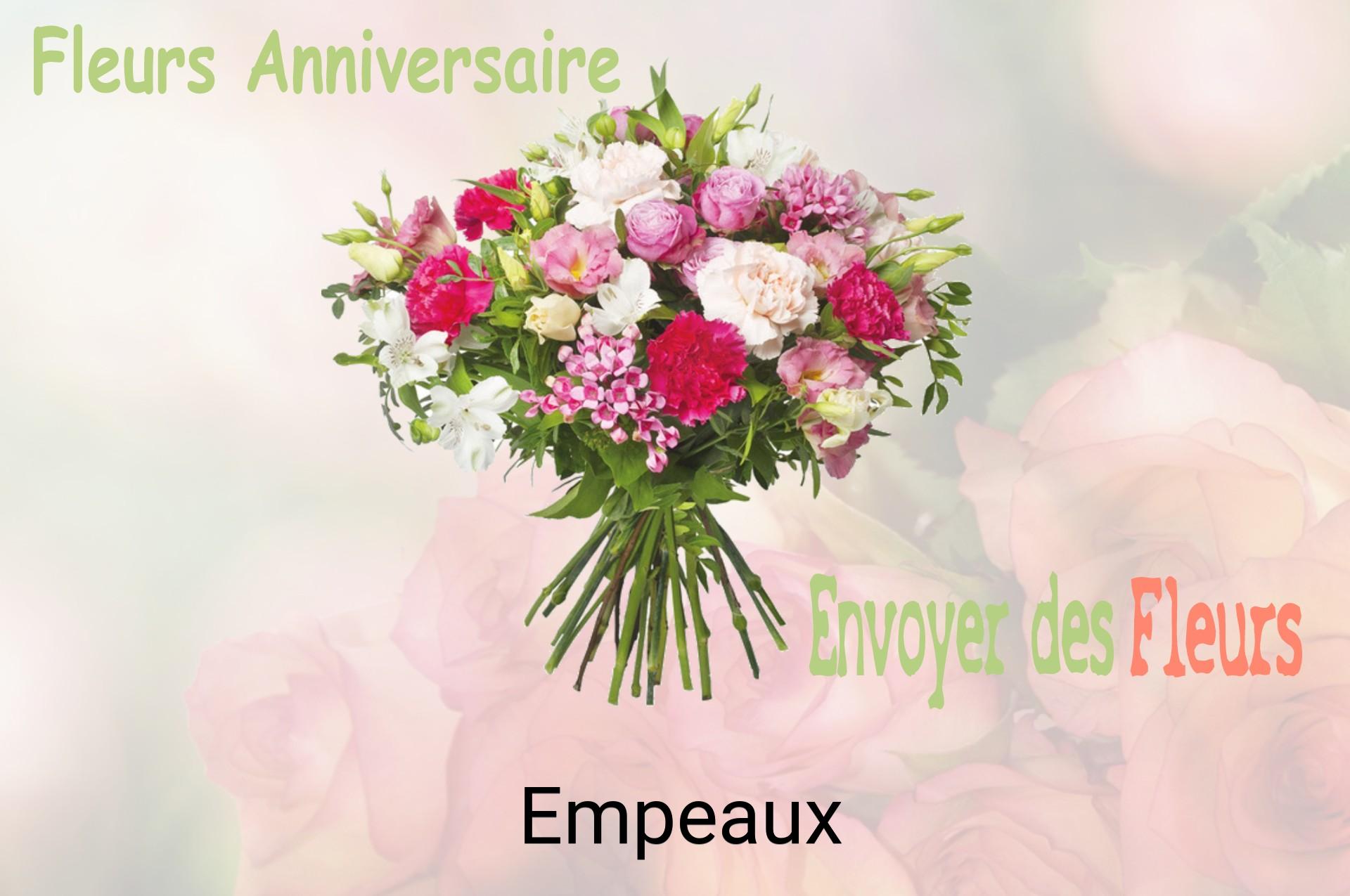 Bouquet de fleurs d’anniversaire livré à Empeaux