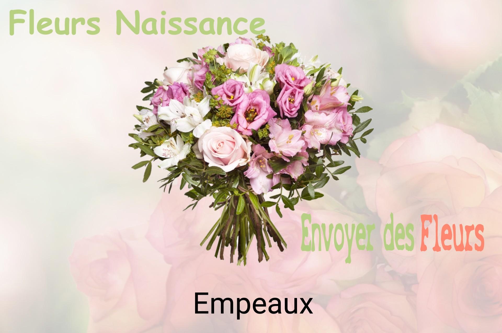 Bouquet de fleurs de naissance livré à Empeaux